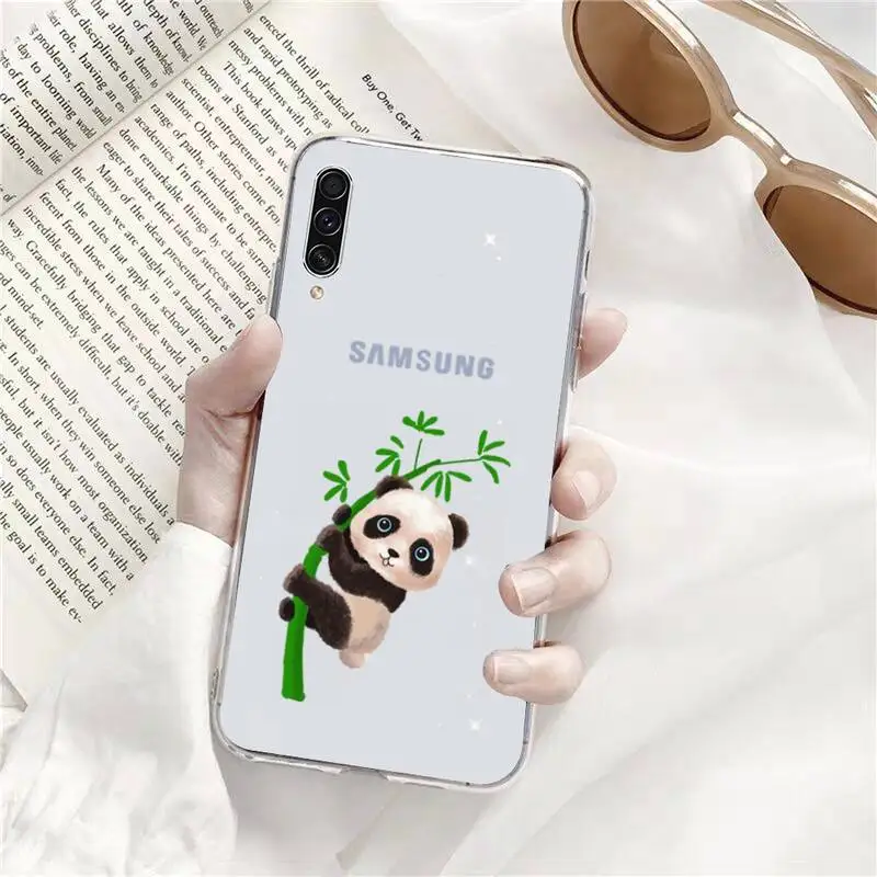 

Off Panda Cat Dinosaur Phone Case Transparent for Samsung s9 s10 s20 Huawei honor P20 P30 P40 xiaomi note mi 8 9 pro lite plus
