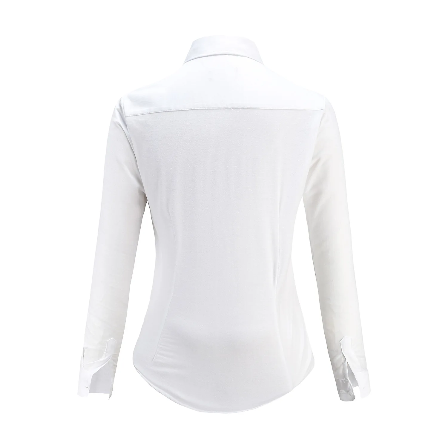 

Leisure Solid Oxford Long Sleeve Blouse In Candy Color Preppy Little Fresh Blouse For Ladies Dress For Work Plus Size Tops Blusa