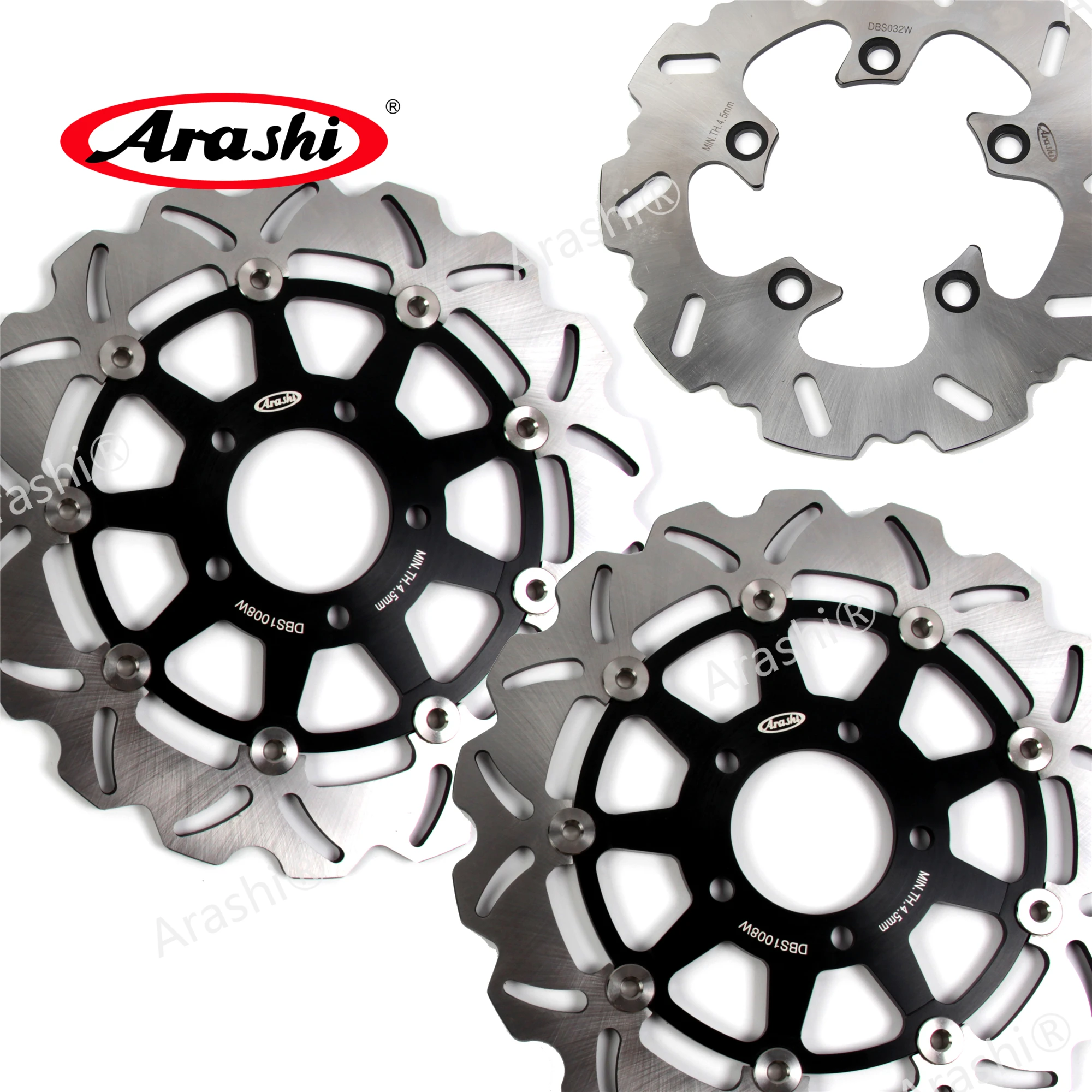 Передние и задние тормозные диски ARASHI CNC для SUZUKI SV1000 SV1000S 2003 2007 SV 1000 S 2004 2005 2006