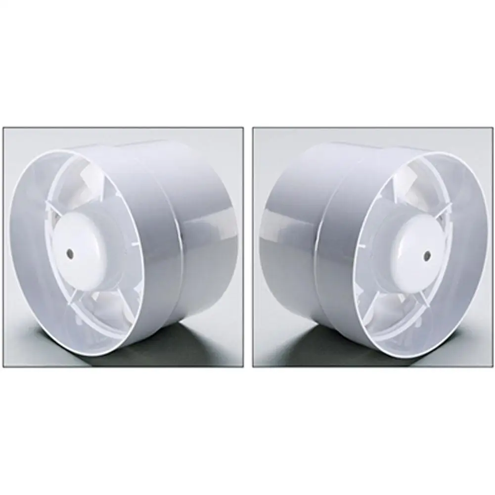 4-дюймовый мини-вентилятор HiMISS встроенный воздуховод Потолочная вентиляция
