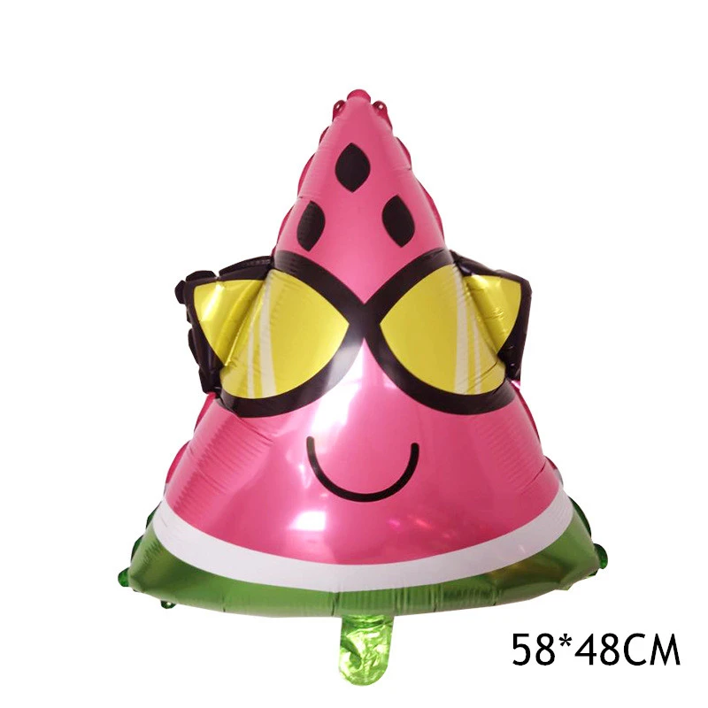 1 шт. фольгированный Гелиевый шар для фруктов и овощей персик арбуз клубника