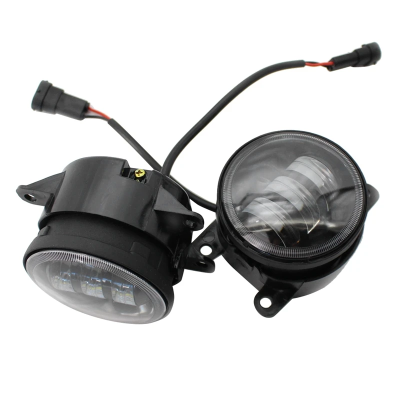 Пара новых детских носков двойного Цвет белый/желтый светодиод туман светильник