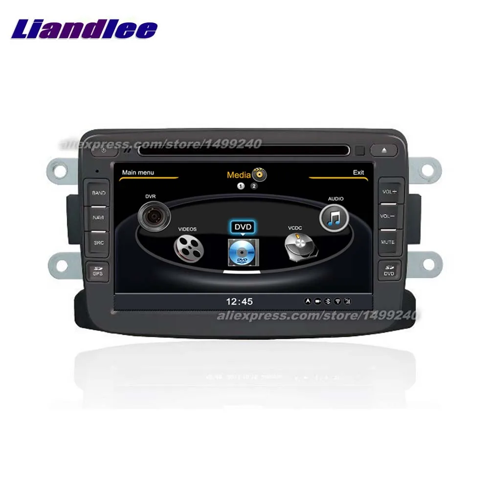Liandlee 2 Din Автомобильный Android для Dacia Logan 2009 ~ 2013 радио GPS карты навигатор плеер HD