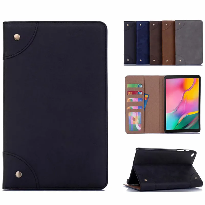 Чехол для Huawei MediaPad T5 8 0 &quotJDN2 AL00/W09HN ретро Книга Smart Cover Funda планшет искусственная