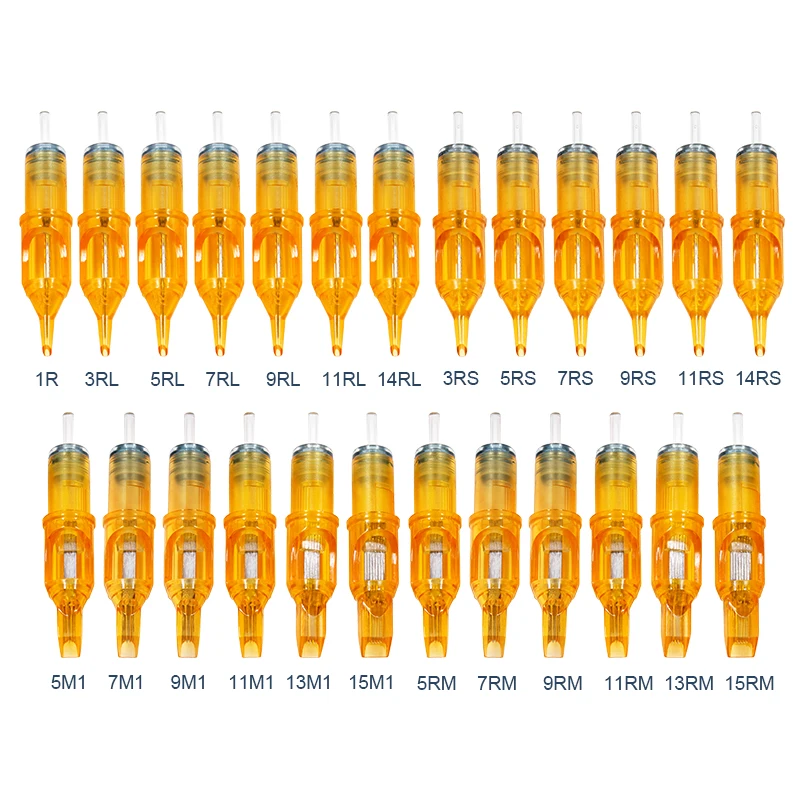 Картриджи для тату иглы RL RS M1 RM татуажные Иглы татуировки вкладышей и шейдеров