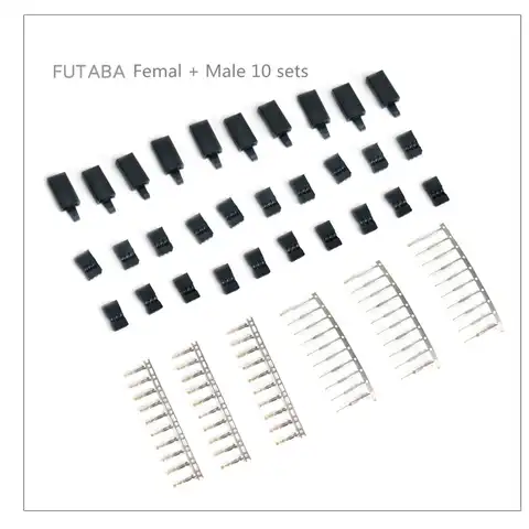 Разъем сервопривода futaba - купить недорого | AliExpress