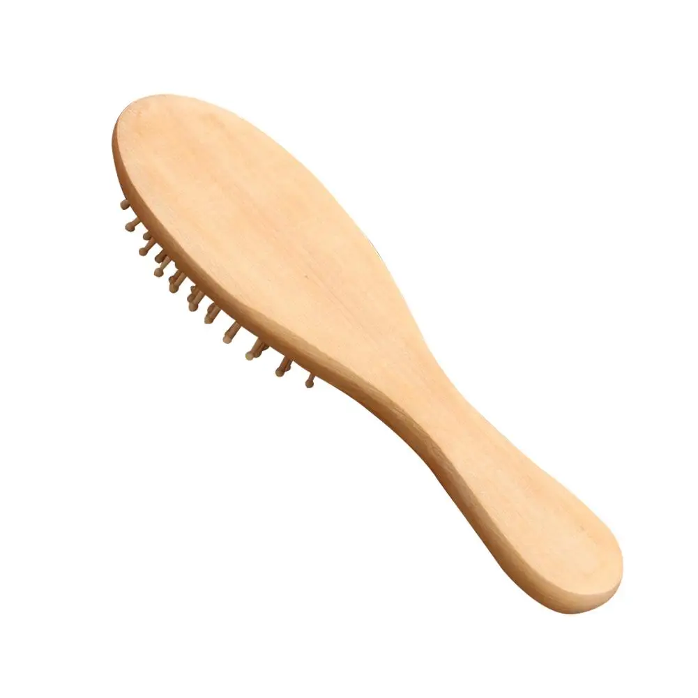 

1 Pc Wood Comb Professional Healthy Massage Hairbrush Comb Scalp Hair Care Healthy Anti-static Hair Care Comb Bamboo Hair Brush
