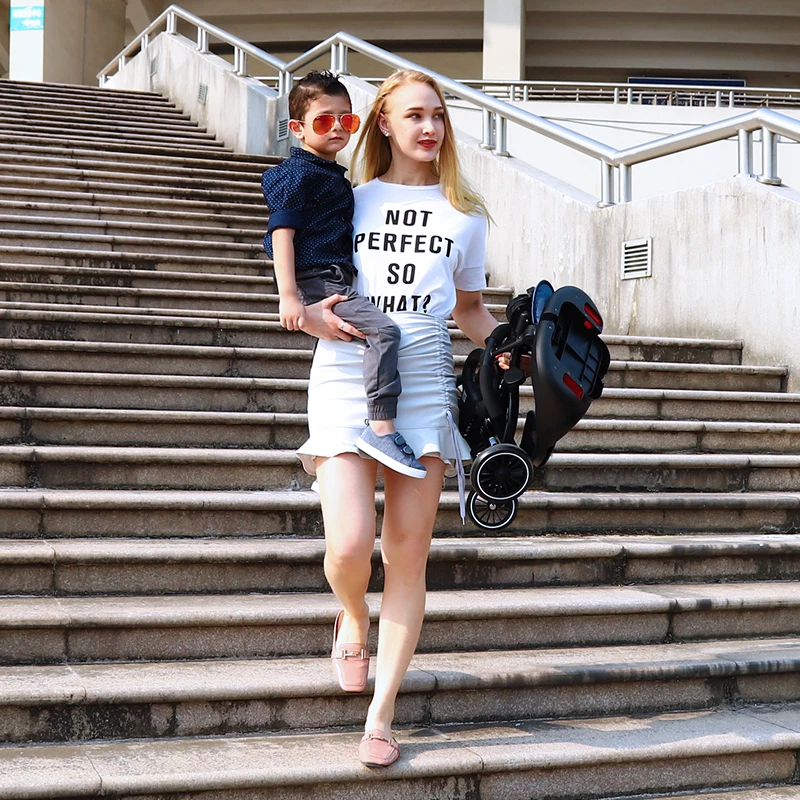 Детская кукольная коляска складной светильник 13 дюймов высокий пейзаж четыре