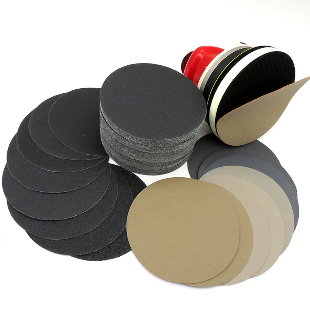 

320-10000 grit Sanding Disc Durable Hook&Loop Metal Polishing Practical