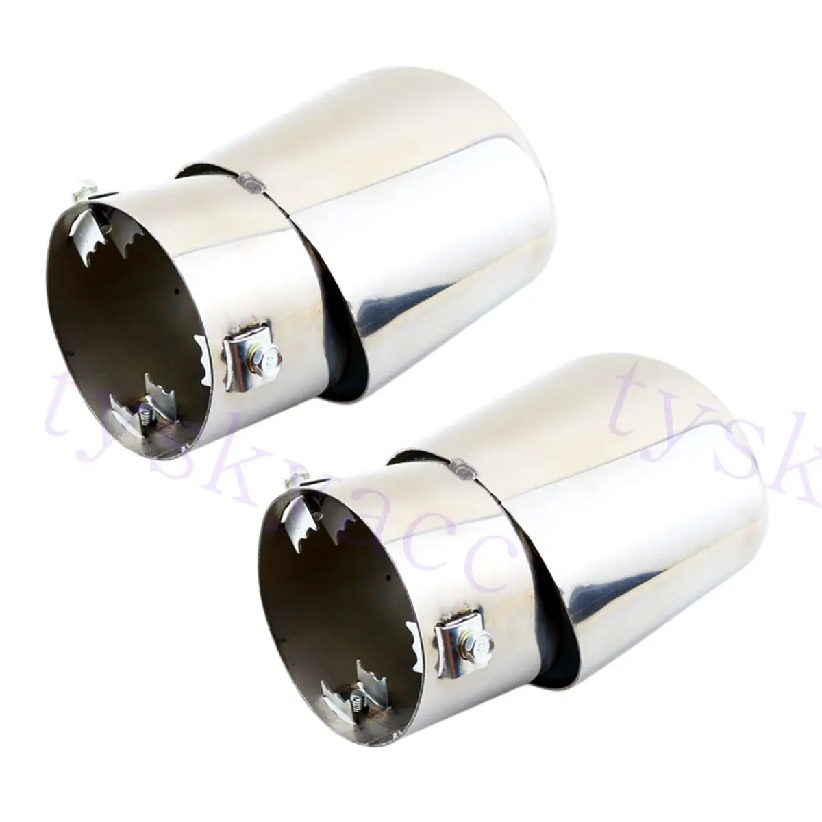 Глушитель задний из нержавеющей стали 3 5 дюйма 88 мм | Автомобили и мотоциклы