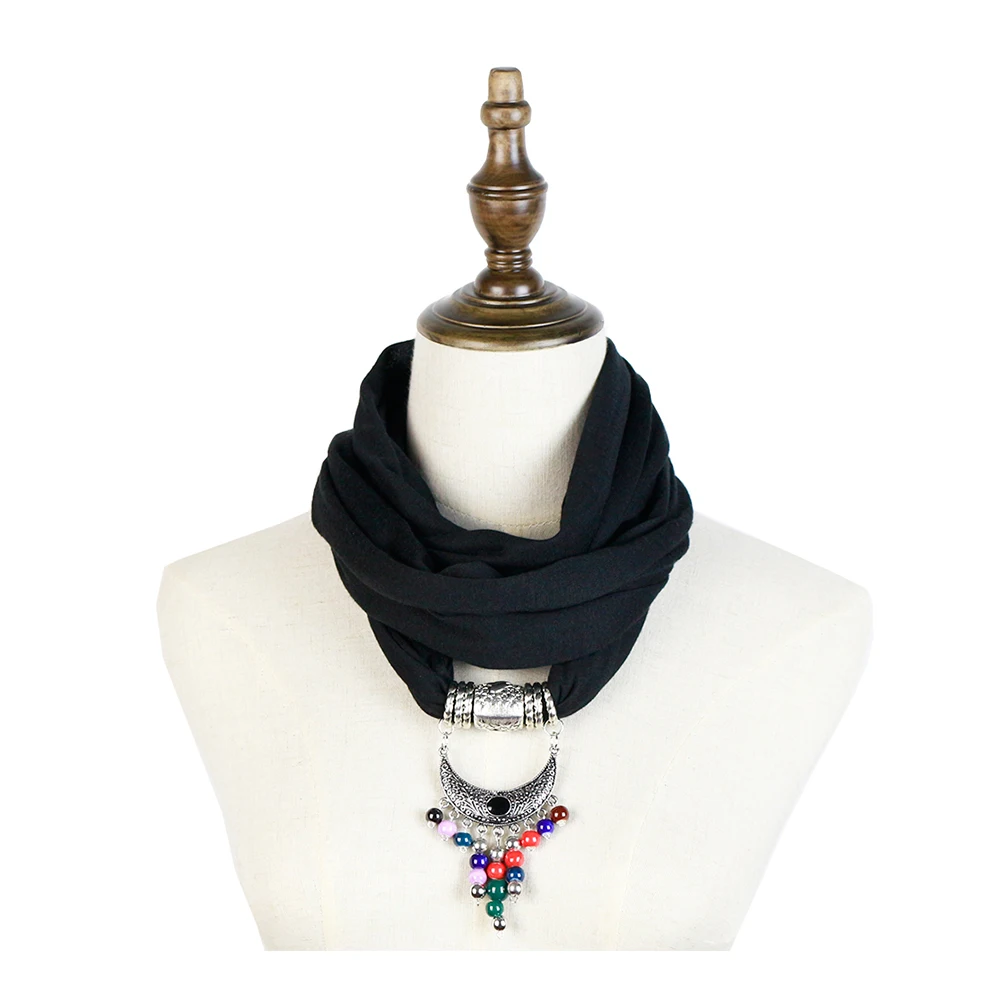 Подвеска Шарф Ожерелье Ювелирные изделия ожерелье вискоза хлопок Весенняя шаль