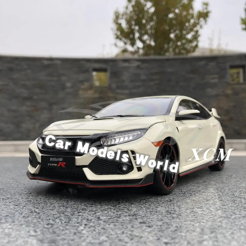 Литая модель автомобиля модели ЖК дисплеев тип R 1:18 (белый) + небольшой