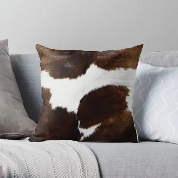 

Cowhide Spots Soft ative Throw Pillow Cover Pillow Case Cover Wedding Bed Pillows NOT Included