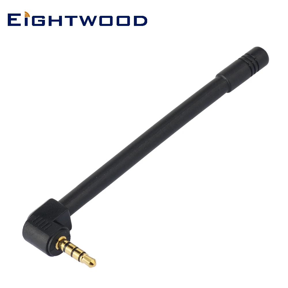 Eightwood мини FM антенна с 3 5 мм Мужской преобразования для улучшения звучания Bluetooth
