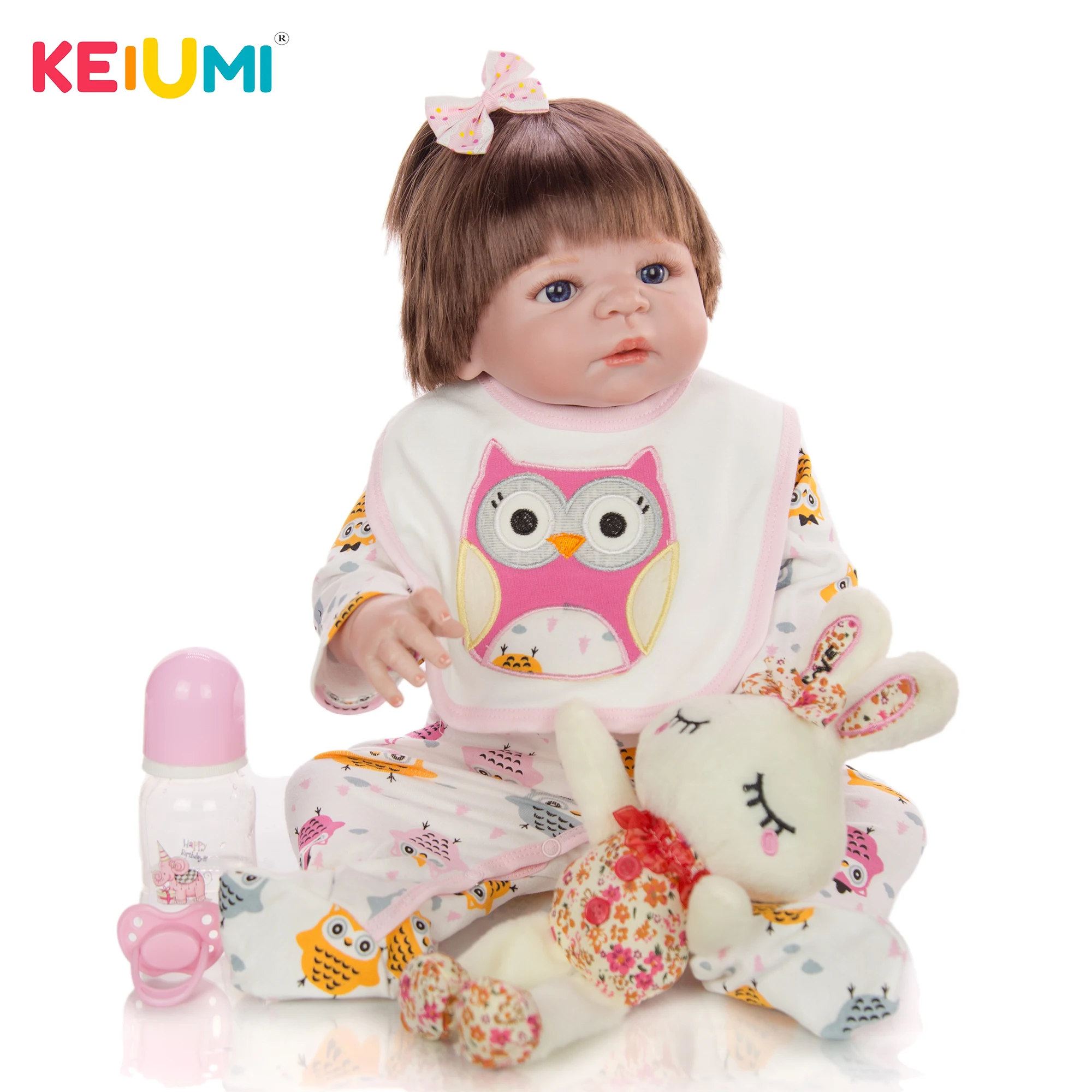 KEIUMI Новое поступление Новорожденный ребенок девочка Водонепроницаемая