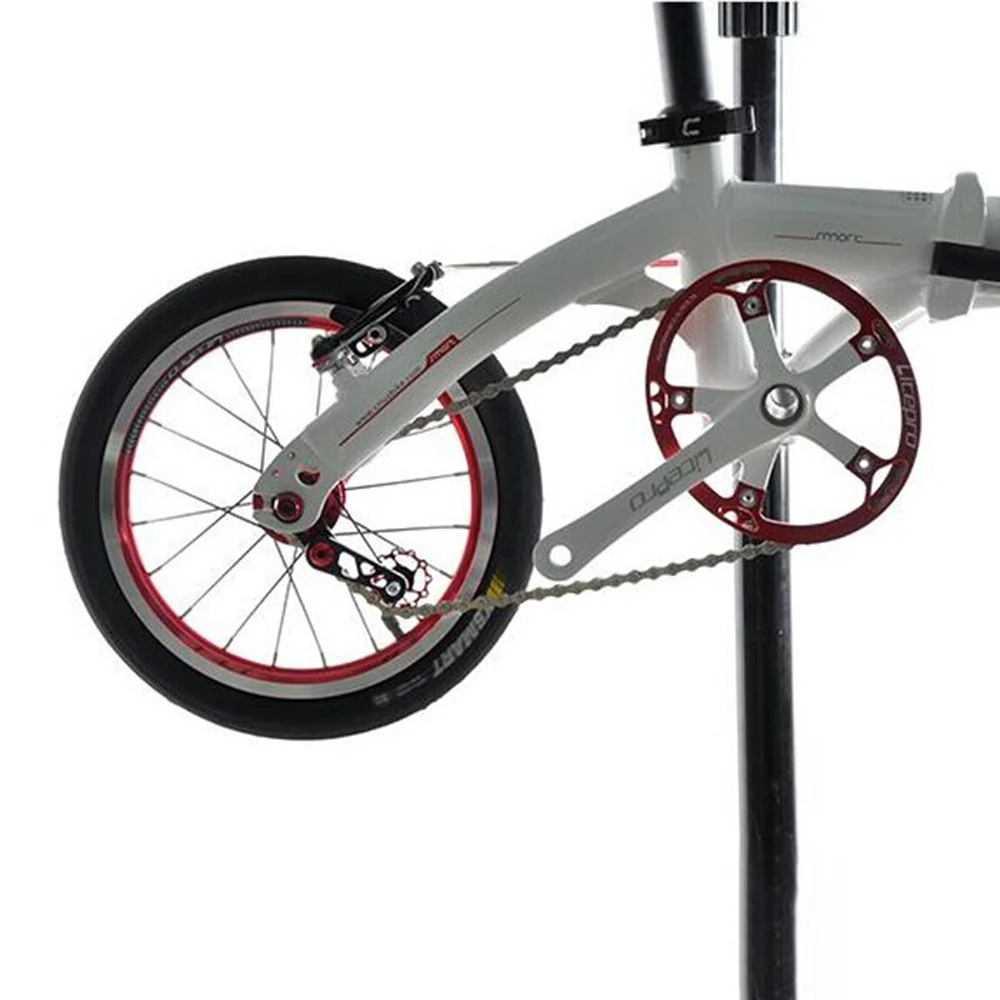 Складной велосипедный направляющий круг Lp Овальный алюминиевый сплав одиночный