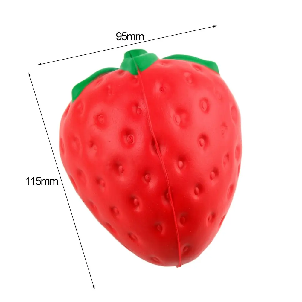 Мягкие фрукты в форме клубники медленно поднимающиеся игрушки для взрослых