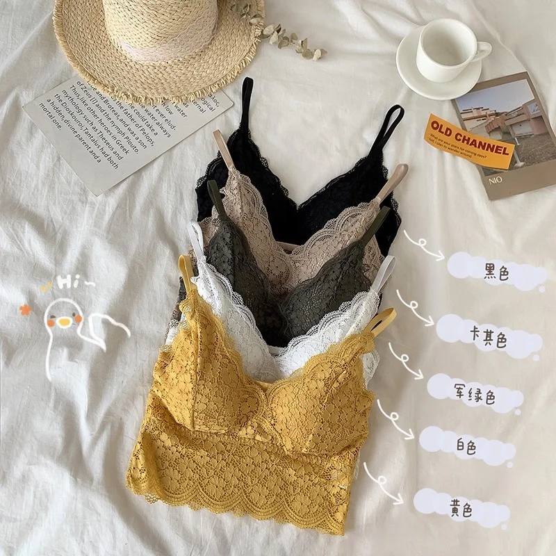 Кружевное красивое нижнее белье большого размера без кольца с нагрудной