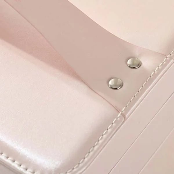 

Double-Layer Cosmetic Storage Box Pu Multi-Layer Desktop Storage Box Creative Portable Cosmetic Case Storage