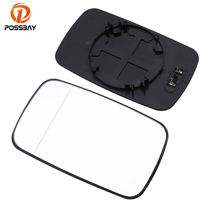 Белое Автомобильное зеркало заднего вида POSSBAY с подогревом для BMW 5 Series E39