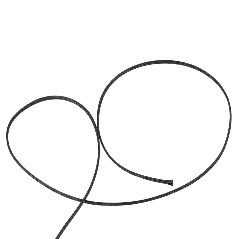 4 мм диаметр 15 м длинный черный провод нейлоновая Регулируемая плетеная