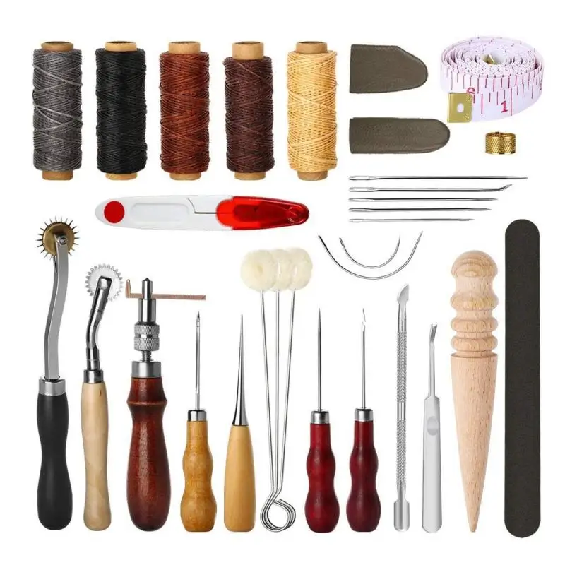 31 шт. набор инструментов для работы с кожей Dreamburgh 2020|Шитье| |