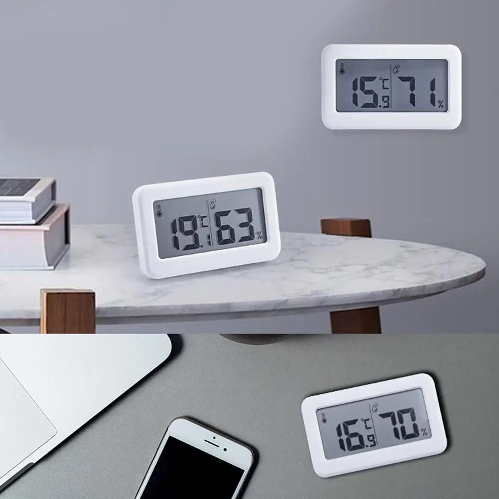 Цифровой термометр гигрометр датчик холодильник аквариум дисплей мониторинга