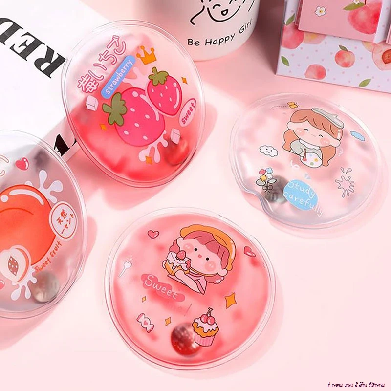 1Pc Winter Herbruikbare Gel Handwarmer Cartoon Warm-Fitting En Snelle Zelfopwarming Handtas Leuke Woord Print instant Pack | Бытовая