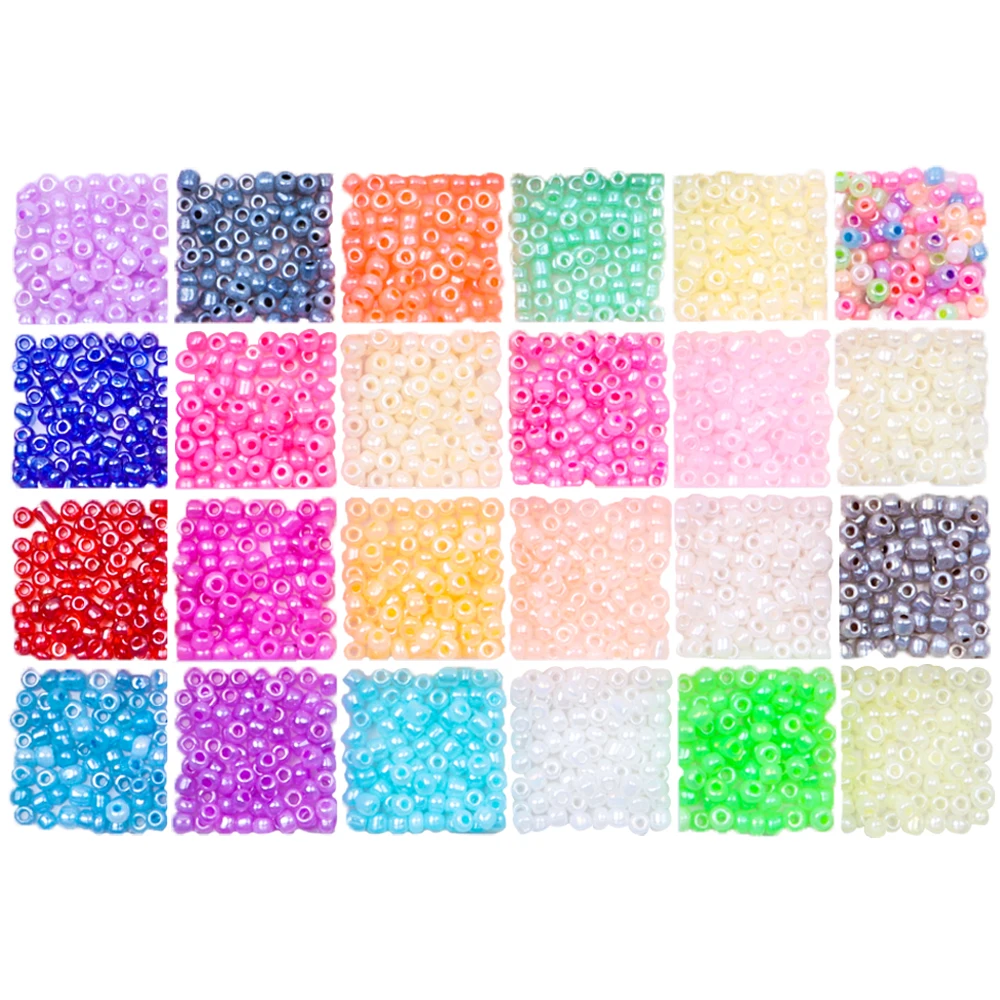 Стеклянные бусины Набор для изготовления браслетов ожерелий ювелирных изделий