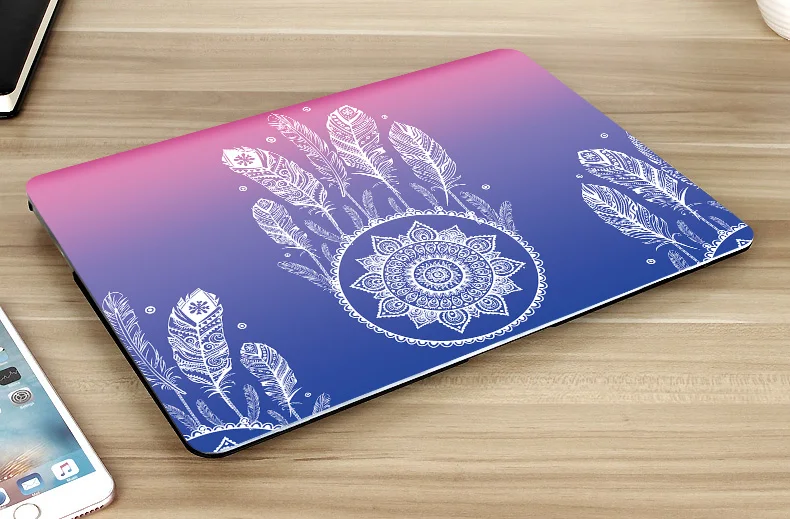 Жесткий чехол элегантный Сменный Чехол для ноутбука Apple Macbook Air Pro Retina 11 12 13 15 с