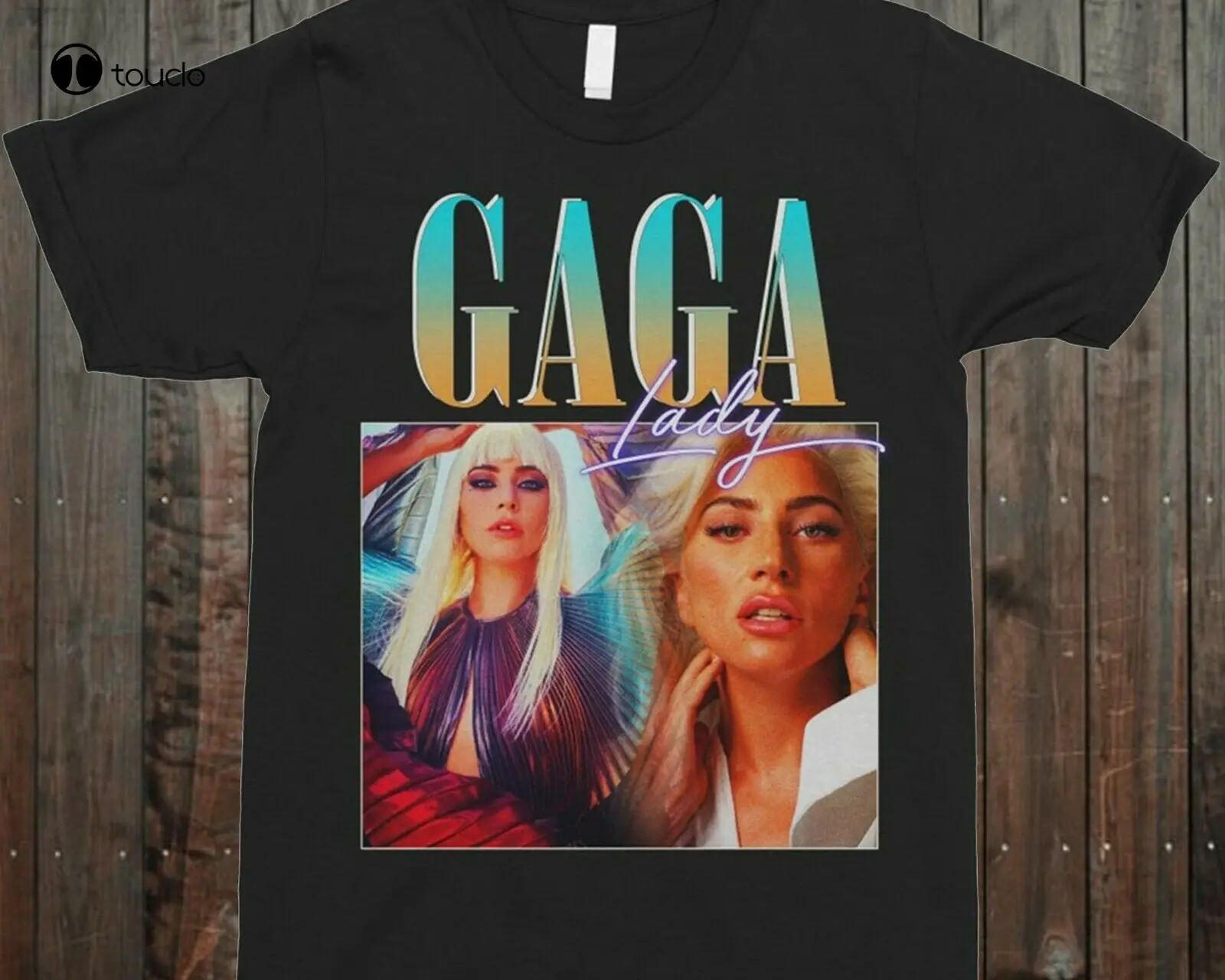 

Lady Gaga 90S Crewneck Vintage T-Shirt Tee Shirt