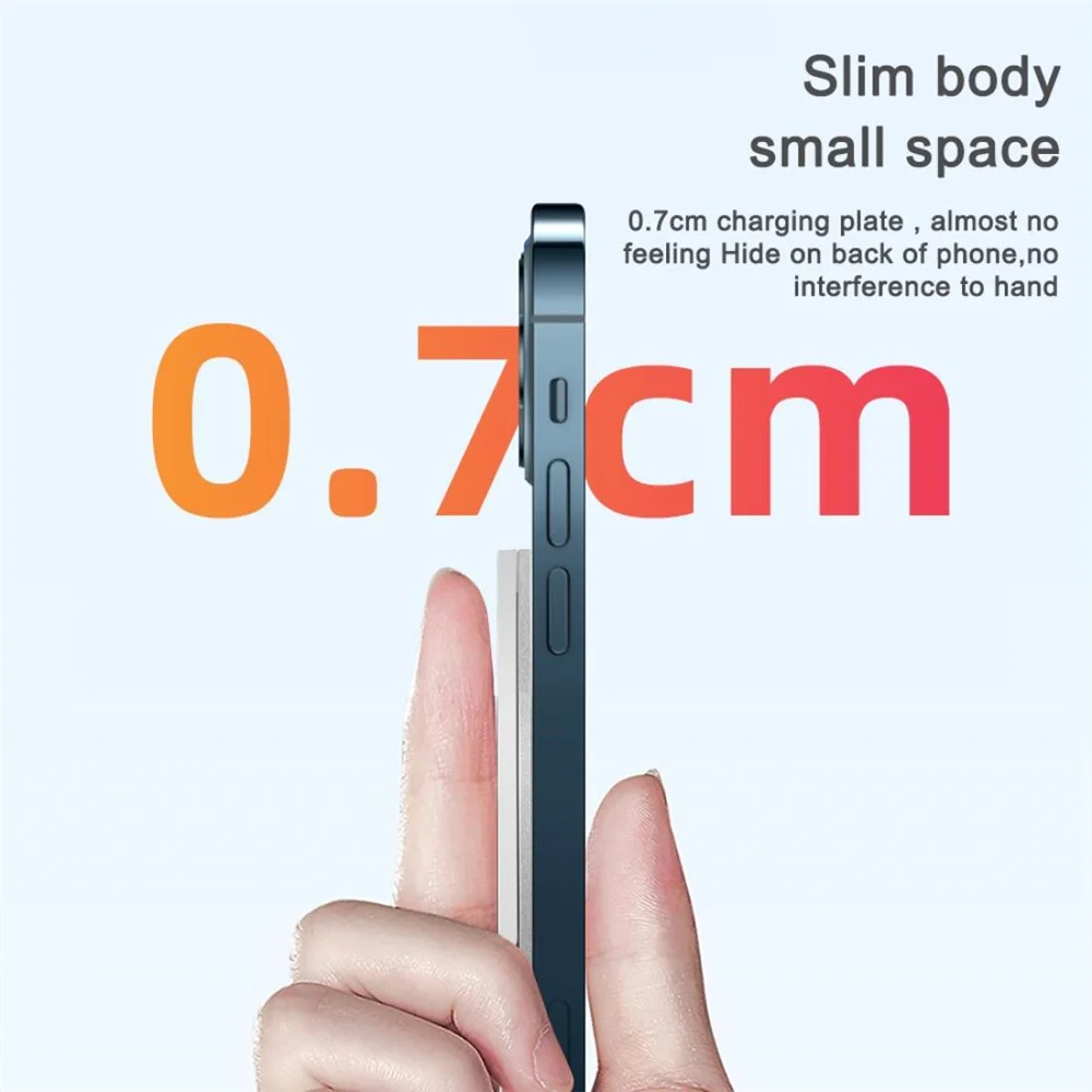 

Magnetic Wireless Charger For Magsafe iPhone12 Pro Max Mini Magsafing Movie Phone Holder 15W Fast Wireless Charging Magnet Stand