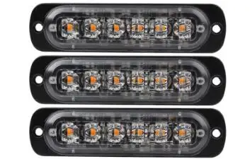 

USA America Mount Strobe Light Kit Grille Side Marker hot selling Light Surface Flashing Emergency amber Warning car accessory