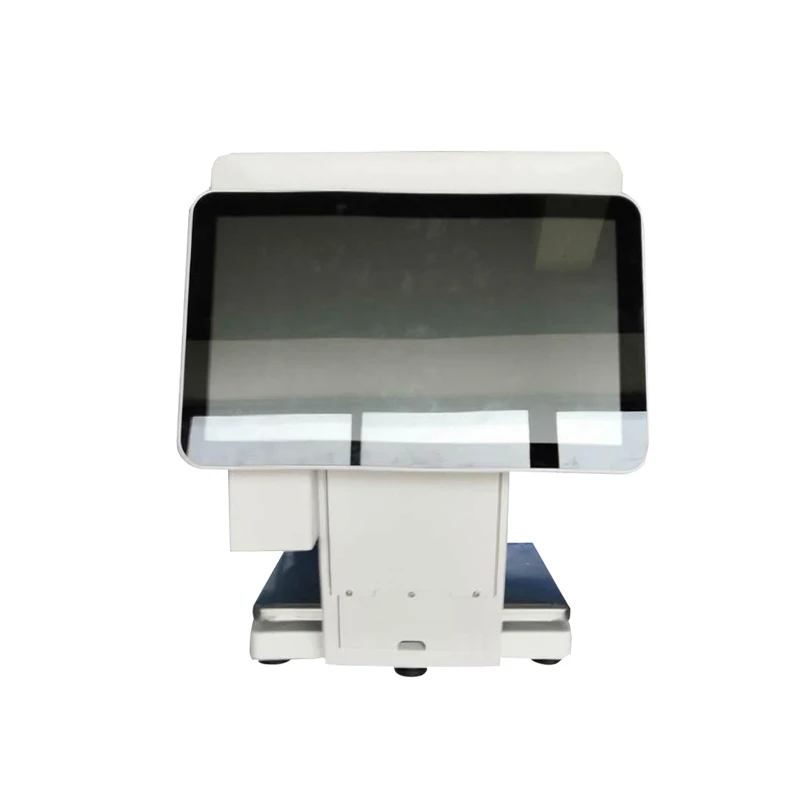 electronic weight scale with touch screen built in thermal printer support Window and Adroid operated high-effectly