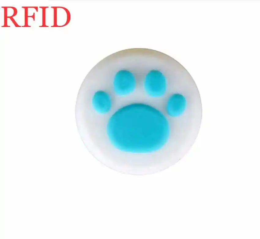 4 шт. Милая кошачья лапа переключатель Нескользящая ручка кнопка для большого