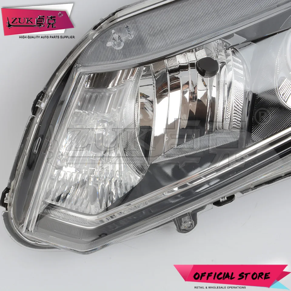 

ZUK AUTO Halogen HID Head Light Head Lamp Assy For HONDA CIVIC 2012 2013 2014 2015 FB2 FB3 FB6 Headlight Headlamp