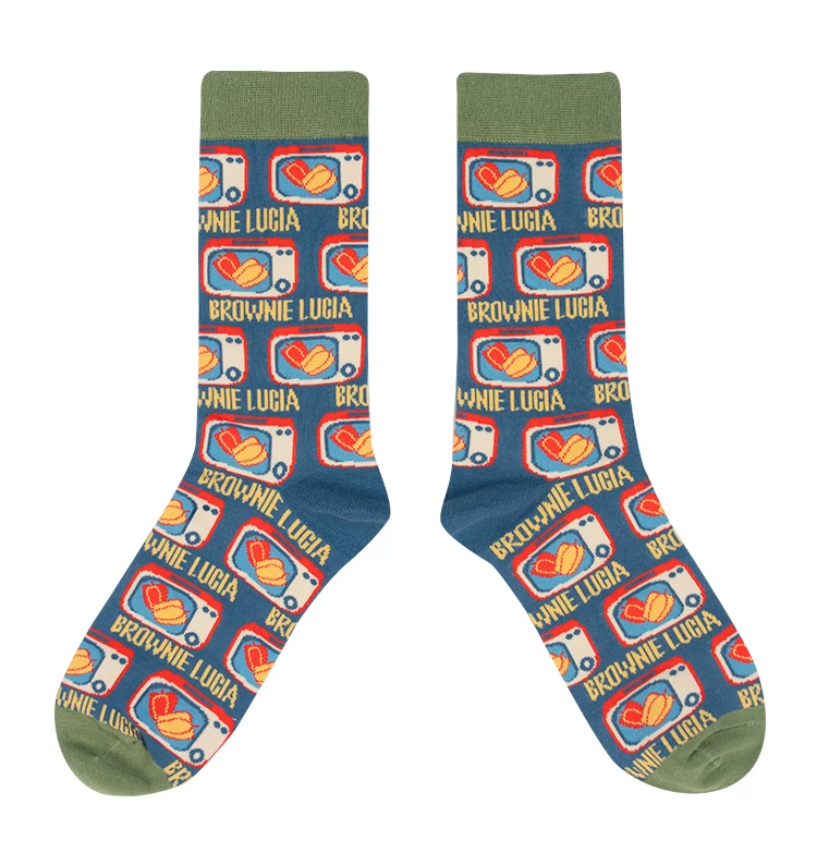 Счастливые носки женские mulher skarpetki хлопковые calcetines mujer divertido ponozky skarpety damskie transp носки art meia уличная одежда - Цвет: llt3