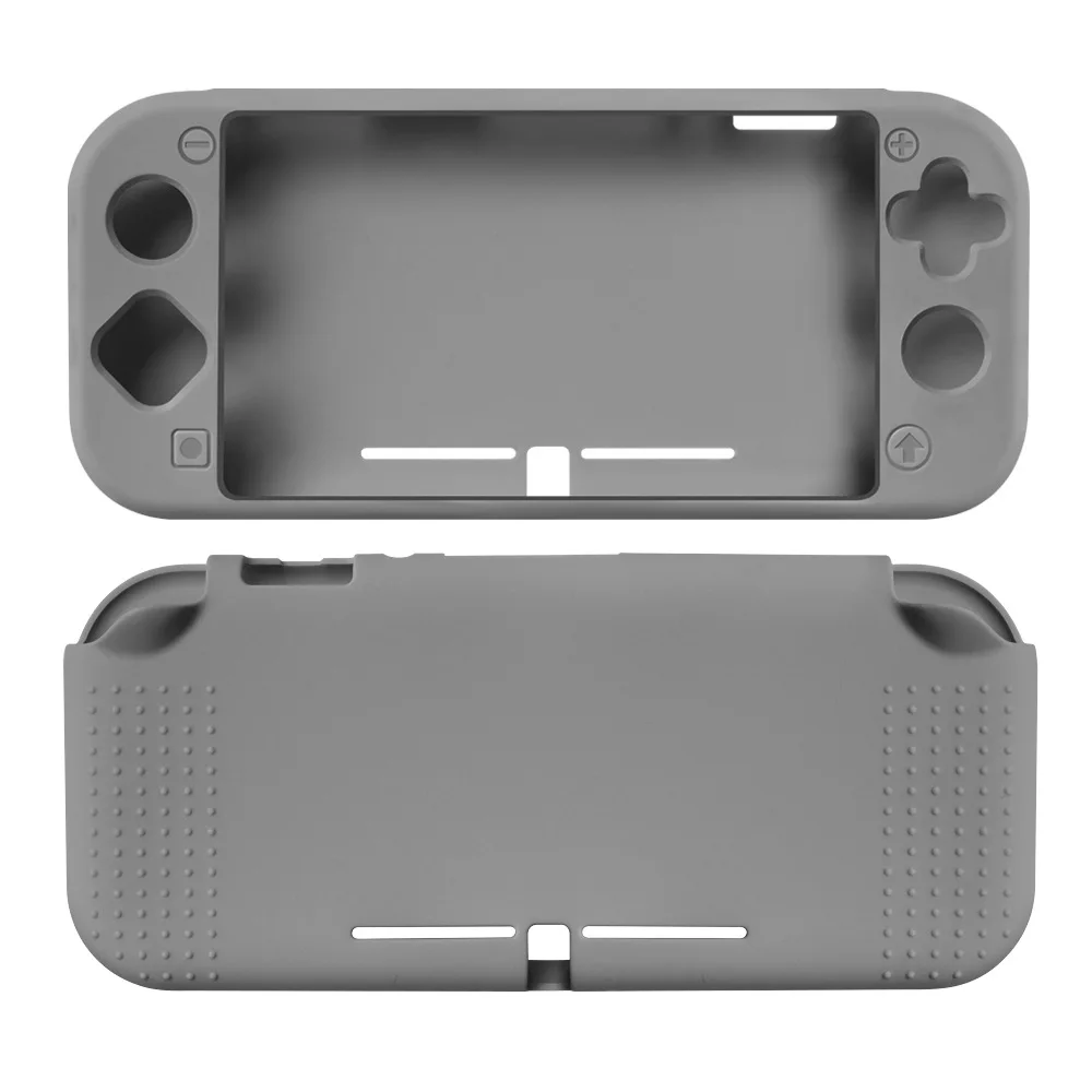 Gray Мягкий защитный чехол из ТПУ для nyd Switch Lite чехол для nintendo Switch Mini nintendo switch Case NS Switch аксессуары - Color: Gray