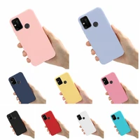 matte non slip liquid soft silicone candy pudding phone case for huawei honor 9a 9 a gsm hspa lte cell phone accessires6 3
