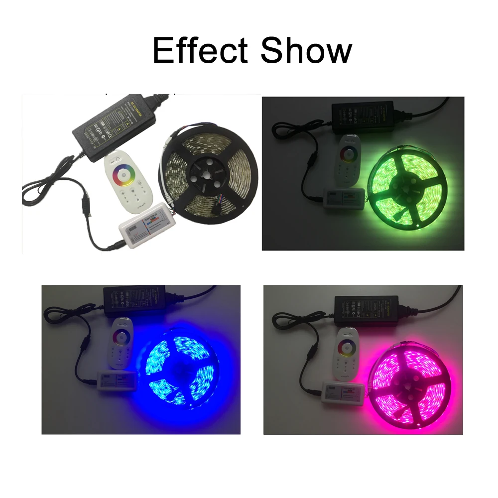 DC12 24V 2 4G RGB группа Wifi светодиодный контроллер Сенсорная панель RF пульт