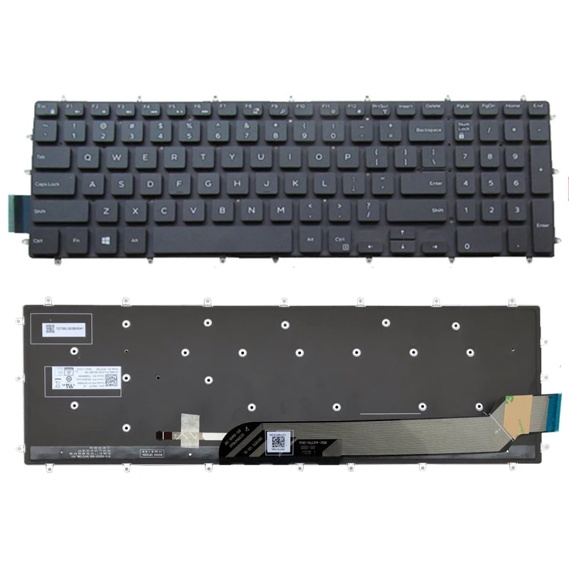 Новая клавиатура для ноутбука Dell G3 3579 3779 G5 5587 Series 15 игровая подсветка US|Клавиатуры