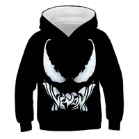 2021 hot sale childrens hoodie movie venom street style hoodie childrens spring and autumn hooded pullover thin european code
