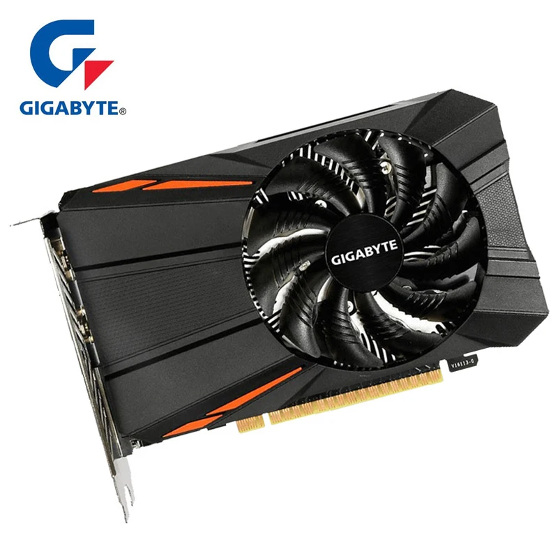 Gigabyte видеокарта GTX1050 Ti 4 GB карта GDDR5 128 бит видео с NVIDIA GeForce gtx 1050 GPU карты для ПК б/у