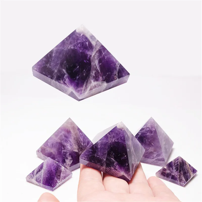 1 шт. 40 мм 45 50 оптовая продажа натуральная чакра рейки резные мечта аметист