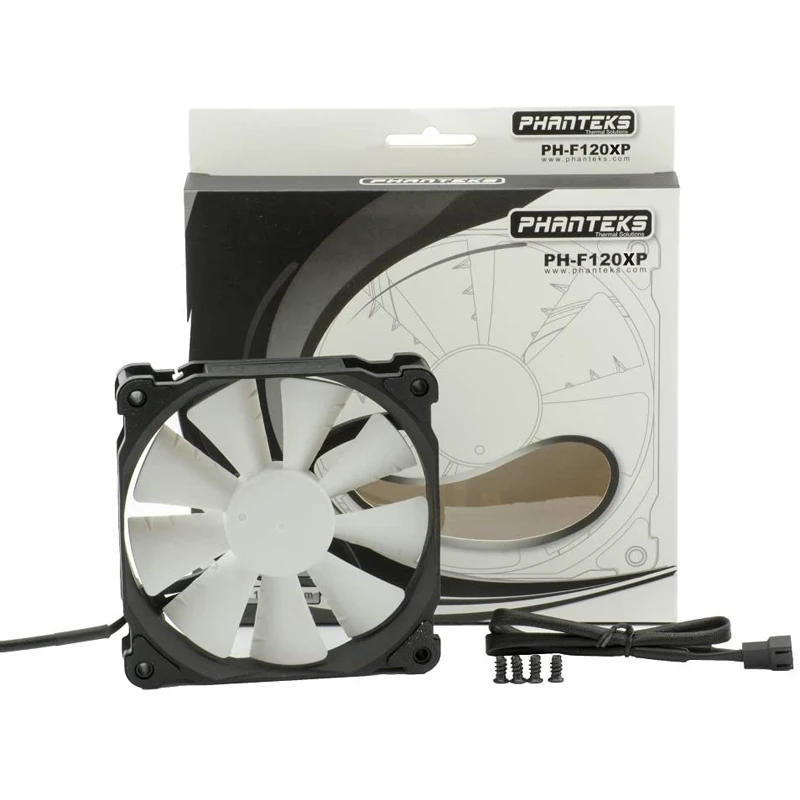 Phanteks F120XP 500-1500 об/мин ШИМ рамка/лопасти 4 контакта 120 мм чехол вентилятор розничная