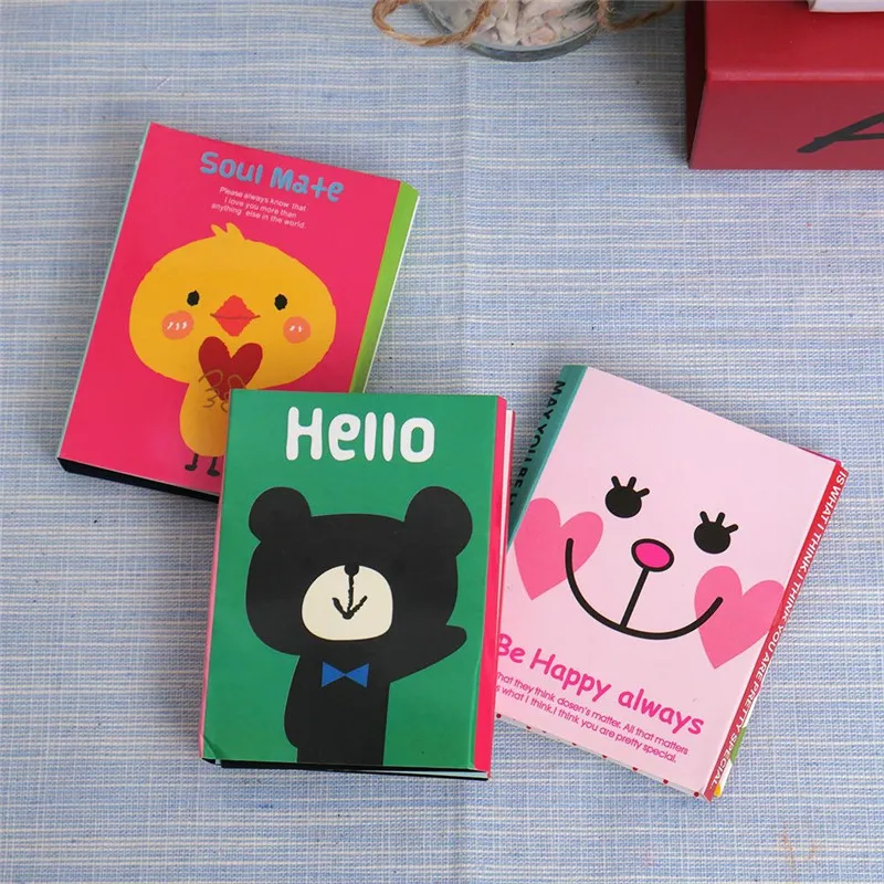 Горячая Распродажа Новое поступление милые блокноты для заметок наклейка в