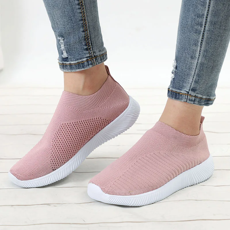 Женская повседневная обувь на плоской подошве Лоферы без застежки Женские