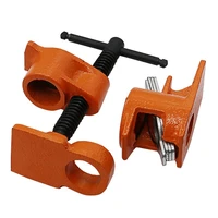 4 points water pipe clamp 12 pipe cast iron woodworking panel f clamps wood plate clamping hose connector woodwork fixture h4