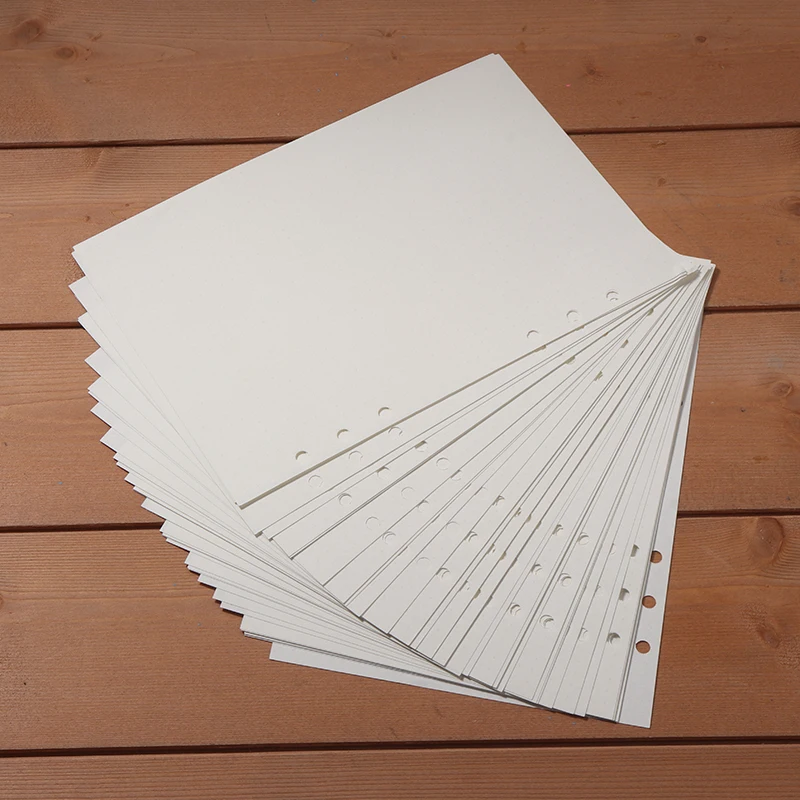 Блокнот в сетку с 6 отверстиями Заправка для дневника вкладыши A5 ежедневного