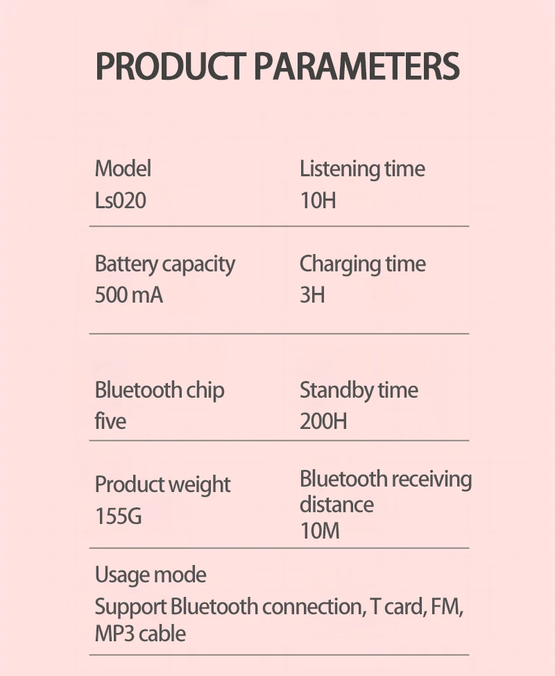 

LED Cat Ear Headphones Bluetooth 5.0 Noise Cancelling Adults Kids Girl Headset Support TF Card FM Radio Noise Cancelling